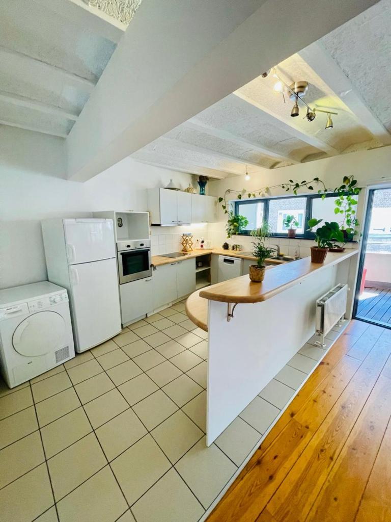 Down Town Oasis-Spacious Loft With Private Parking Brüsszel Kültér fotó